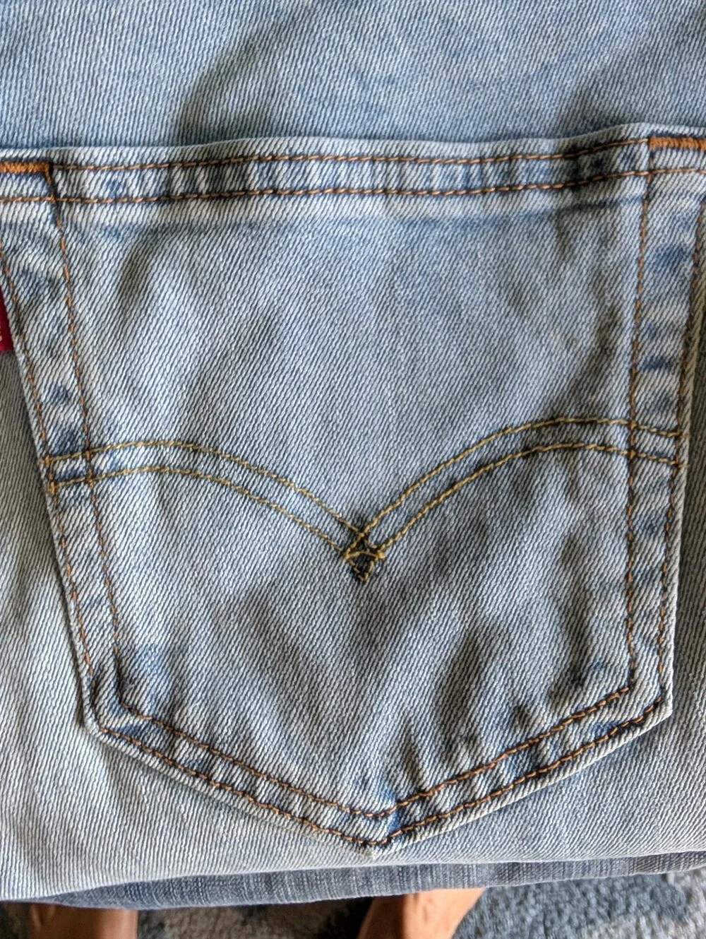 Levi's Light Blue Relaxed Fit Men's Jeans